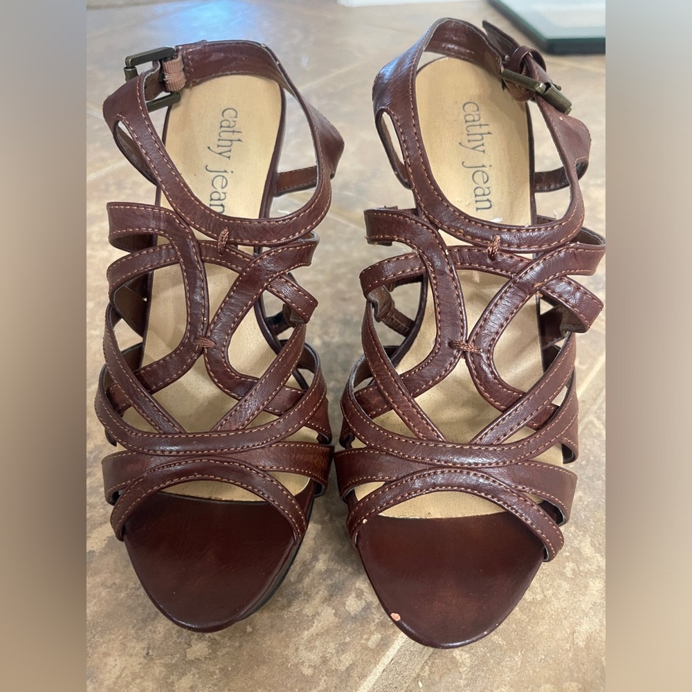 Cathy Jean Strappy Heels